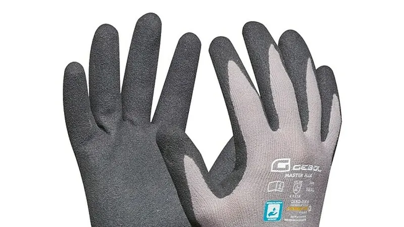 Guantes y toalla de carga