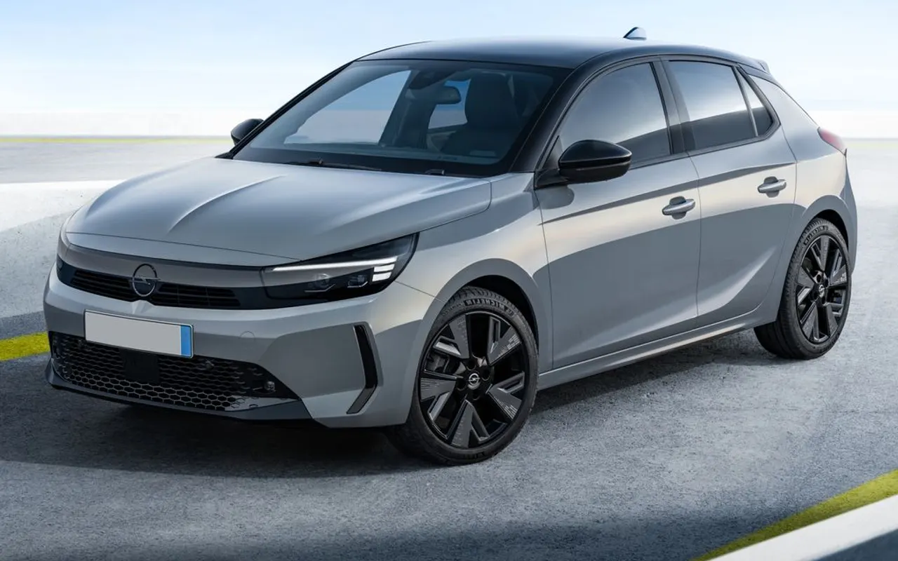 Corsa Electric visto de perfil